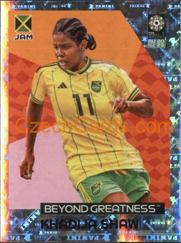 Khadija Shaw Panini 2023 FIFA Women's World Cup Sticker foil #298