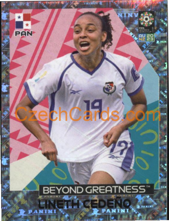 Lineth Cedeño Panini 2023 FIFA Women's World Cup Sticker foil #300