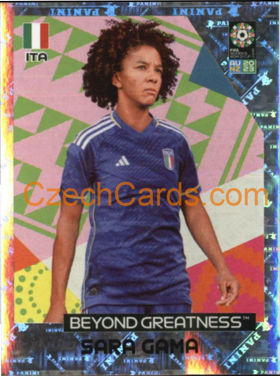 Sara Gama Panini 2023 FIFA Women's World Cup Sticker foil #303