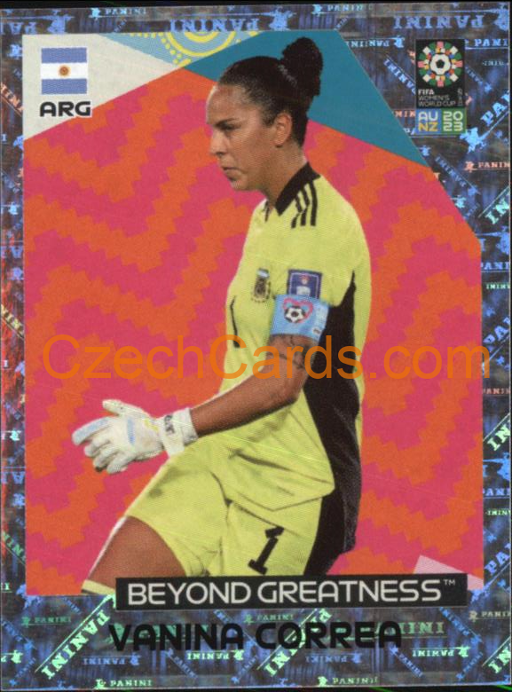Vanina Correa Panini 2023 FIFA Women's World Cup Sticker foil #304
