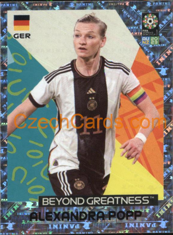 Alexandra Popp Panini 2023 FIFA Women's World Cup Sticker foil #305