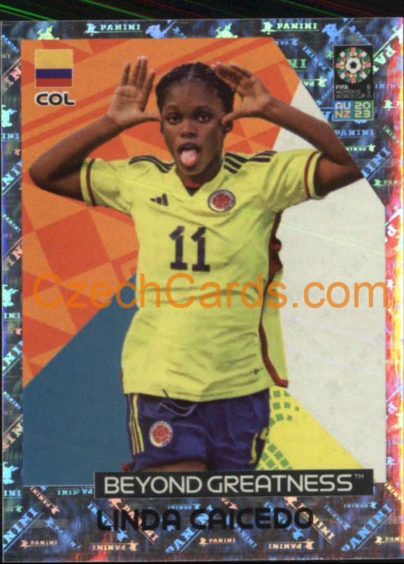 Linda Caicedo Panini 2023 FIFA Women's World Cup Sticker foil #307