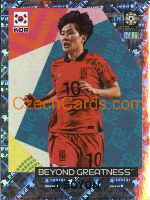 Ji So-yun Panini 2023 FIFA Women's World Cup Sticker foil #308