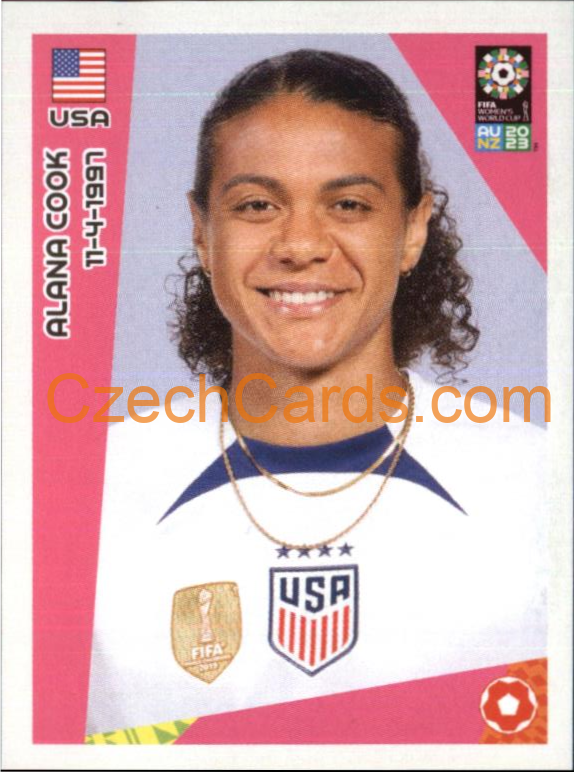 Alana Cook Panini 2023 FIFA Women's World Cup Sticker #313