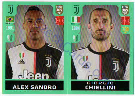 Alex Sandro - Giorgio Chiellini 2020 FIFA 365 #231