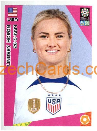Lindsey Horan Panini 2023 FIFA Women's World Cup Sticker #319