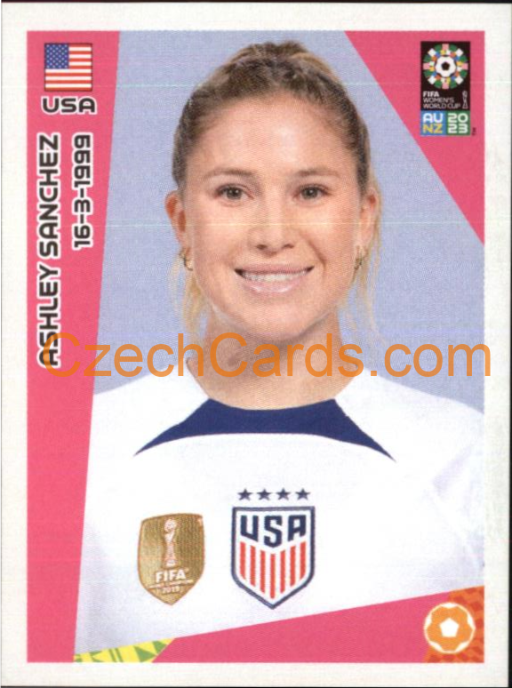 Ashley Sanchez Panini 2023 FIFA Women's World Cup Sticker #320