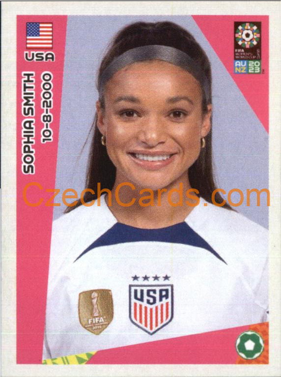 Sophia Smith Panini 2023 FIFA Women's World Cup Sticker #323