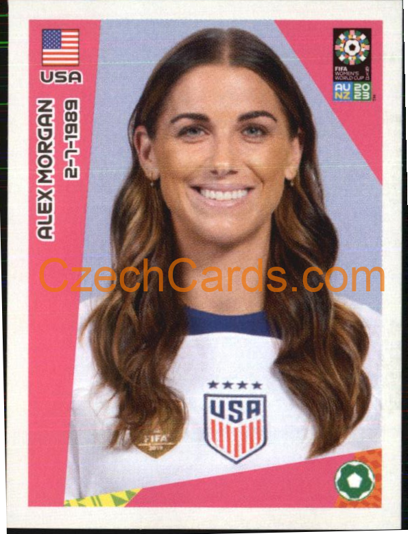 Alex Morgan Panini 2023 FIFA Women's World Cup Sticker #324