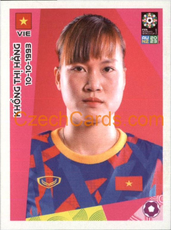 Khổng Thị Hằng Panini 2023 FIFA Women's World Cup Sticker #328