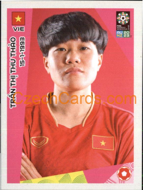 Trần Thị Thu Thảo Panini 2023 FIFA Women's World Cup Sticker #330