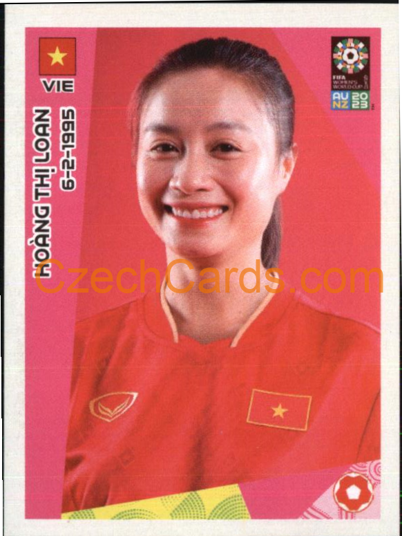 Hoàng Thị Loan Panini 2023 FIFA Women's World Cup Sticker #333