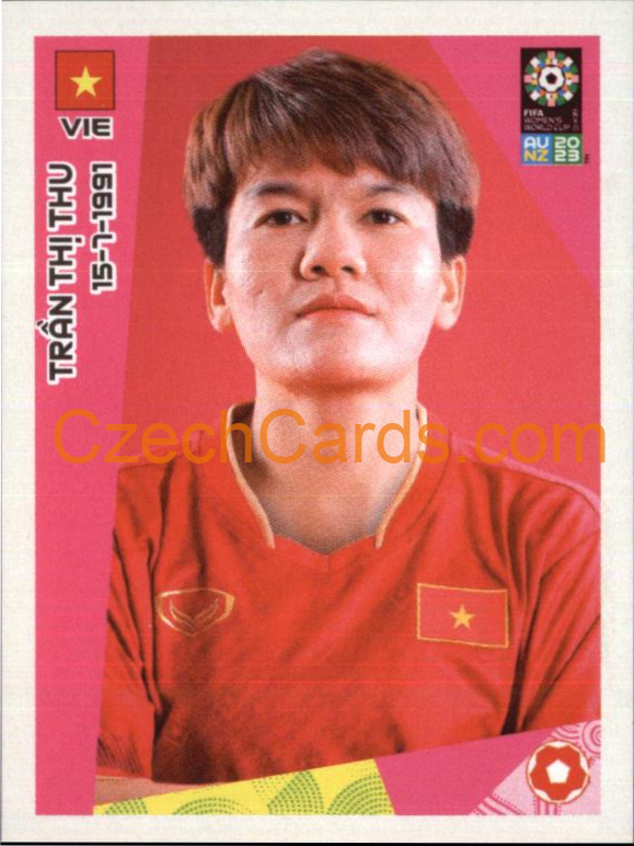 Trần Thị Thu Panini 2023 FIFA Women's World Cup Sticker #334