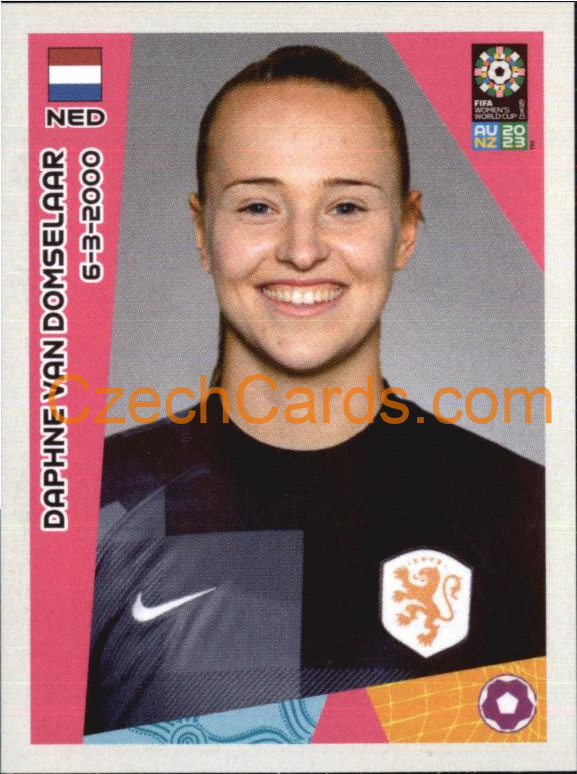 Daphne van Domselaar Panini 2023 FIFA Women's World Cup Sticker #344