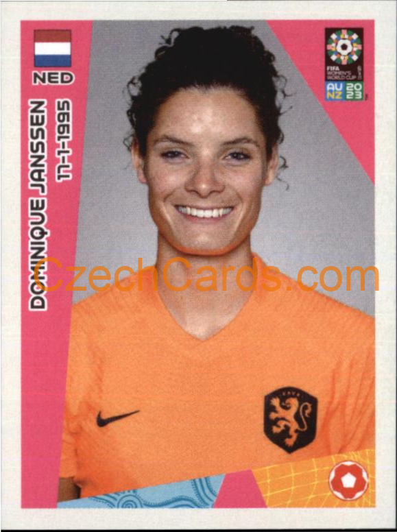 Dominique Janssen Panini 2023 FIFA Women's World Cup Sticker #346