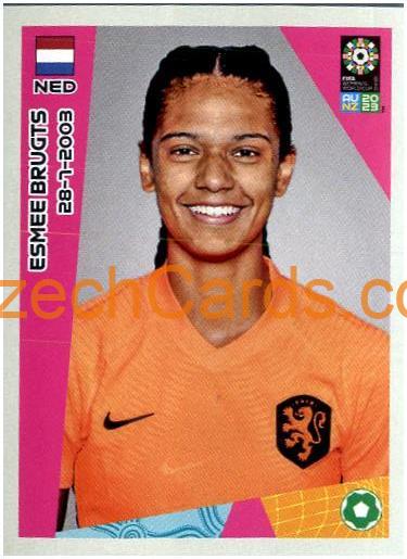 Esmee Brugts Panini 2023 FIFA Women's World Cup Sticker #359