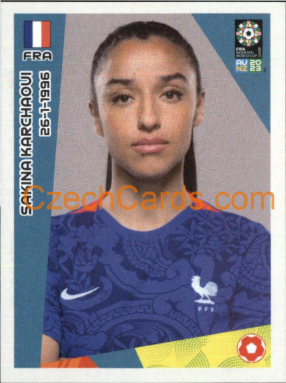 Sakina Karchaoui Panini 2023 FIFA Women's World Cup Sticker #380