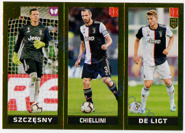 Szczęsny - Chiellini - de Ligt 2020 FIFA 365 #238 GOLD