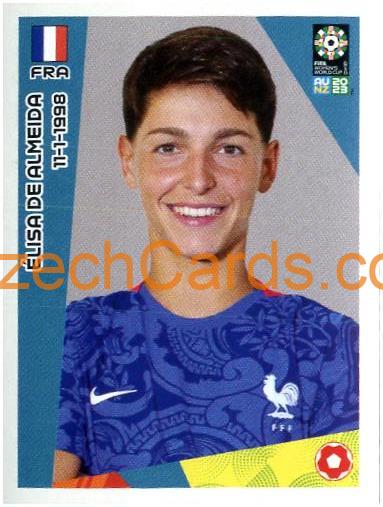 Élisa De Almeida Panini 2023 FIFA Women's World Cup Sticker #384