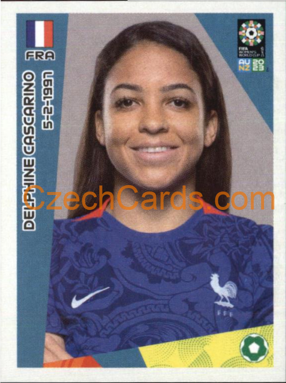 Delphine Cascarino Panini 2023 FIFA Women's World Cup Sticker #390