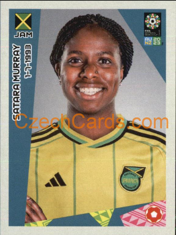 Satara Murry Panini 2023 FIFA Women's World Cup Sticker #398