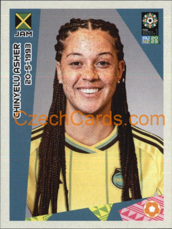 Chinyelu Asher Panini 2023 FIFA Women's World Cup Sticker #400