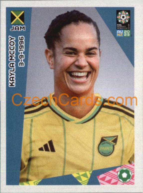 Kayla McCoy Panini 2023 FIFA Women's World Cup Sticker #406