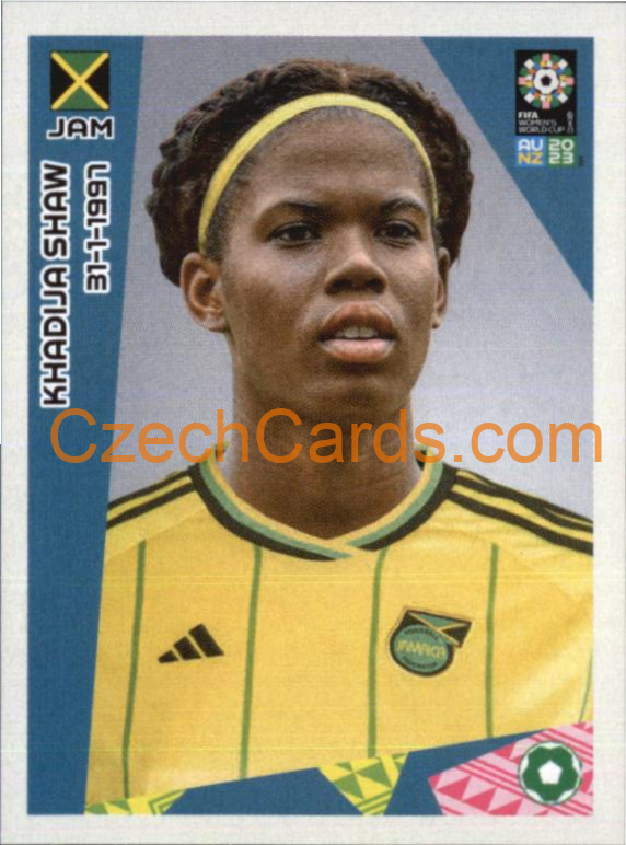Khadija Shaw Panini 2023 FIFA Women's World Cup Sticker #409