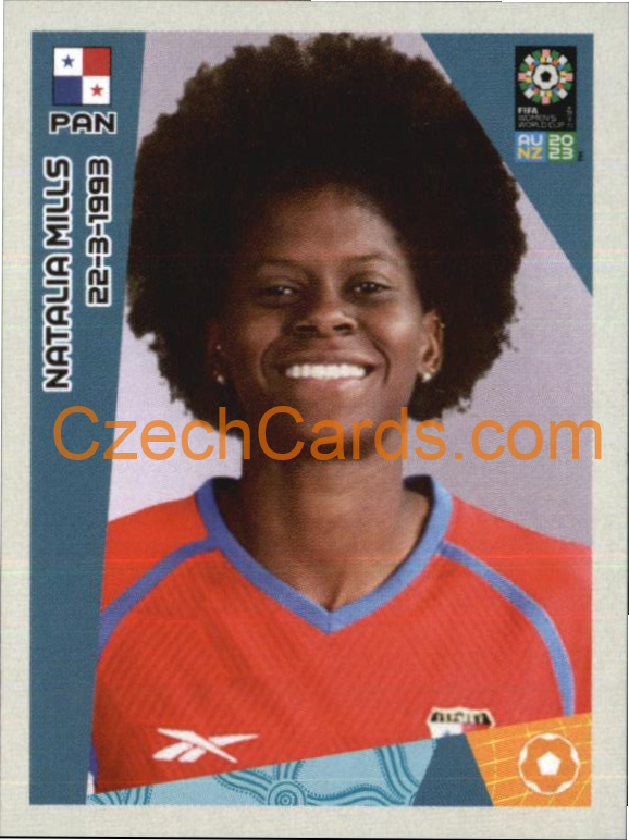 Natalia Mills Panini 2023 FIFA Women's World Cup Sticker #437