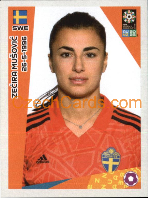 Zećira Mušović Panini 2023 FIFA Women's World Cup Sticker #446