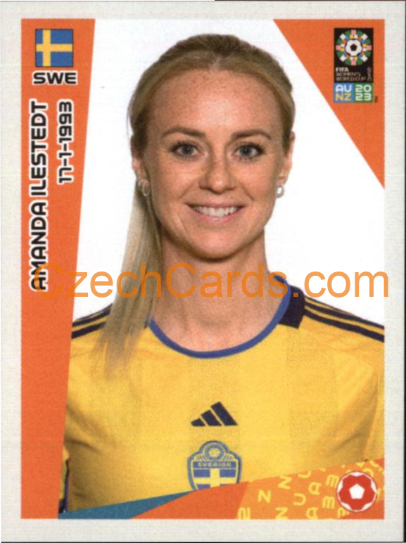 Amanda Ilestedt Panini 2023 FIFA Women's World Cup Sticker #448