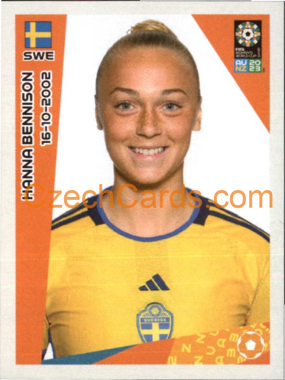 Hanna Bennison Panini 2023 FIFA Women's World Cup Sticker #452
