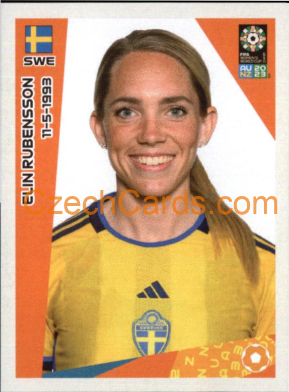 Elin Rubensson Panini 2023 FIFA Women's World Cup Sticker #453