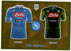 SSC Napoli T-Shirt 2020 FIFA 365 #245 GOLD