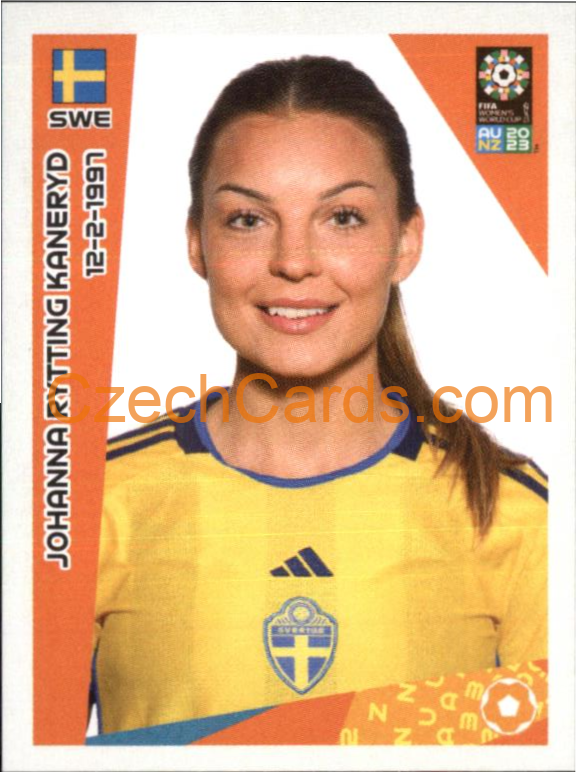 Johanna Rytting Kaneryd Panini 2023 FIFA Women's World Cup Sticker #454