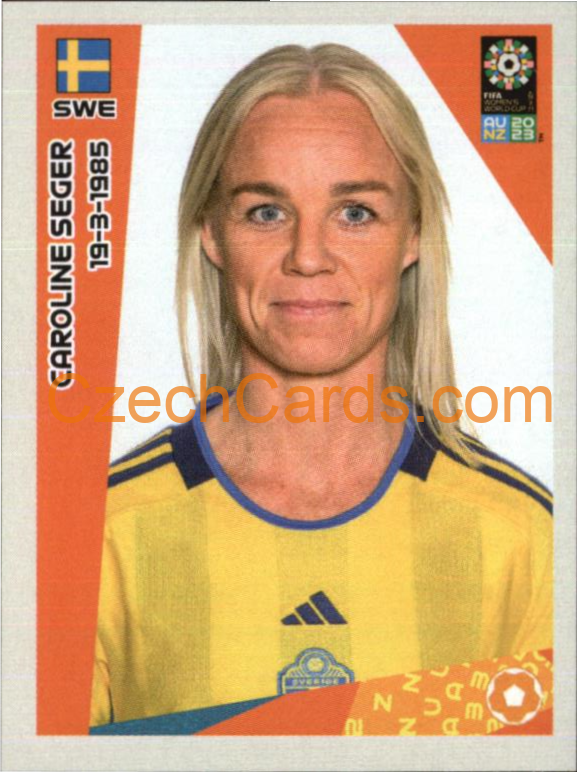 Caroline Seger Panini 2023 FIFA Women's World Cup Sticker #455