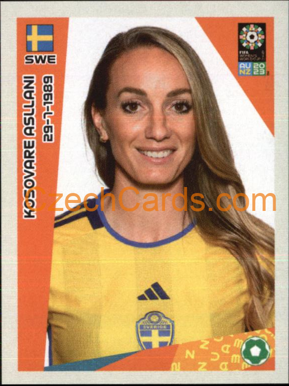 Kosovare Asllani Panini 2023 FIFA Women's World Cup Sticker #457