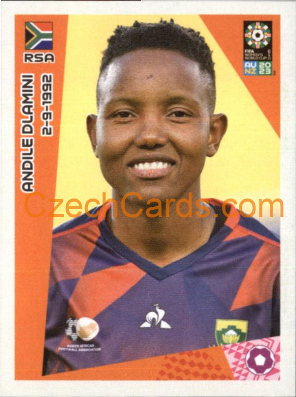 Andile Dlamini Panini 2023 FIFA Women's World Cup Sticker #463