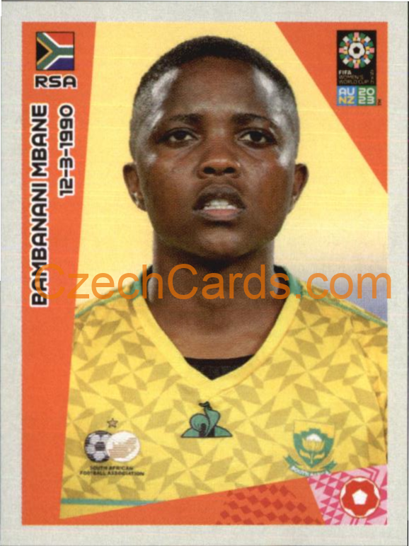 Bambanani Mbane Panini 2023 FIFA Women's World Cup Sticker #465