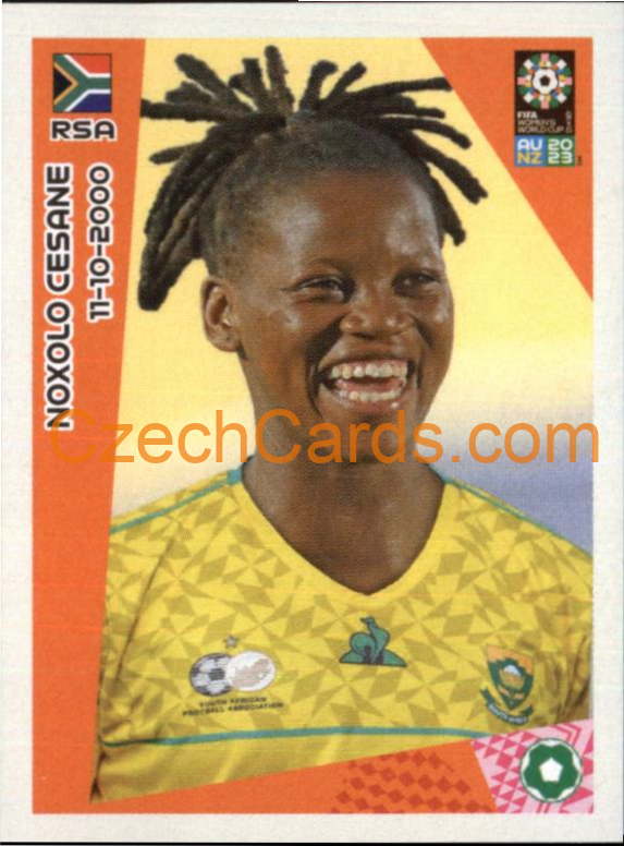 Noxolo Cesane Panini 2023 FIFA Women's World Cup Sticker #476