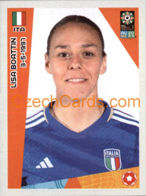 Lisa Boattin Panini 2023 FIFA Women's World Cup Sticker #481