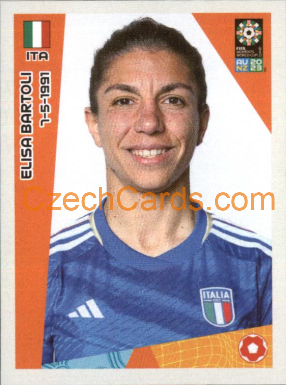 Elisa Bartoli Panini 2023 FIFA Women's World Cup Sticker #483