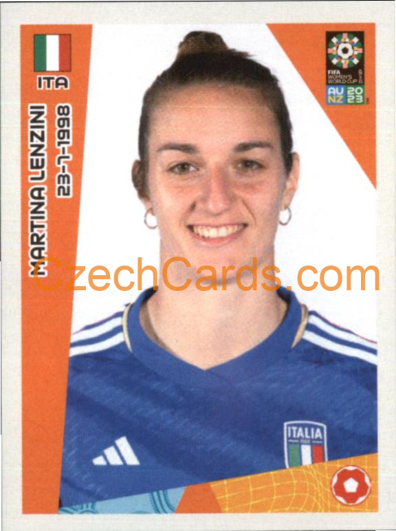 Martina Lenzini Panini 2023 FIFA Women's World Cup Sticker #485