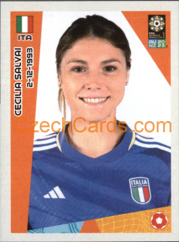 Cecilia Salvai Panini 2023 FIFA Women's World Cup Sticker #486