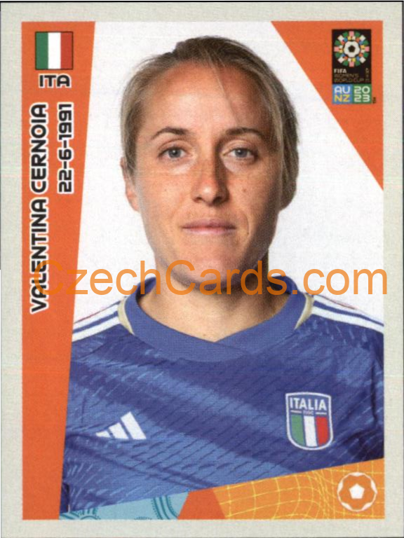 Valentina Cernola Panini 2023 FIFA Women's World Cup Sticker #491