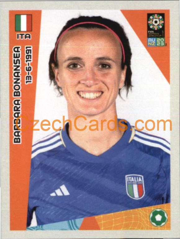 Barbara Bonansea Panini 2023 FIFA Women's World Cup Sticker #493