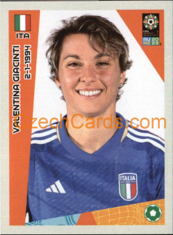 Valentina Giacinti Panini 2023 FIFA Women's World Cup Sticker #494