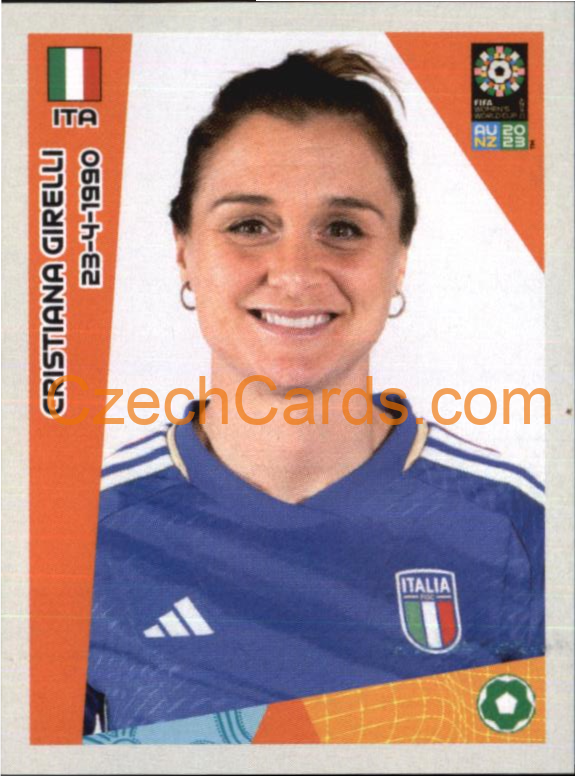 Cristiana Girelli Panini 2023 FIFA Women's World Cup Sticker #495