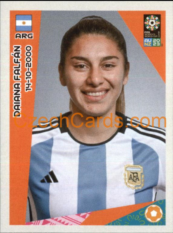 Daiana Falfán Panini 2023 FIFA Women's World Cup Sticker #506