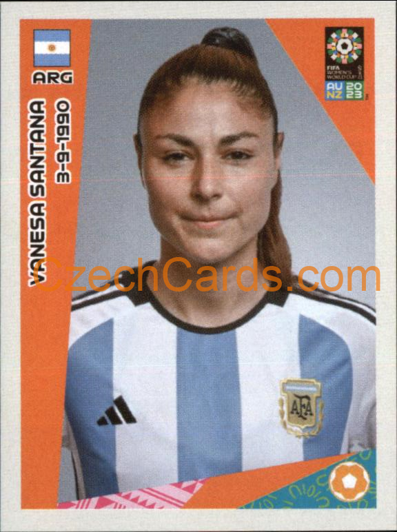 Vanesa Santana Panini 2023 FIFA Women's World Cup Sticker #508